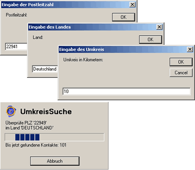 Screen UmkreisSuche